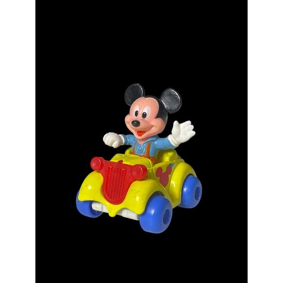 Vintage Disney Arco Mickey Mouse Diecast Metal Collectible Car - Picture 1 of 6